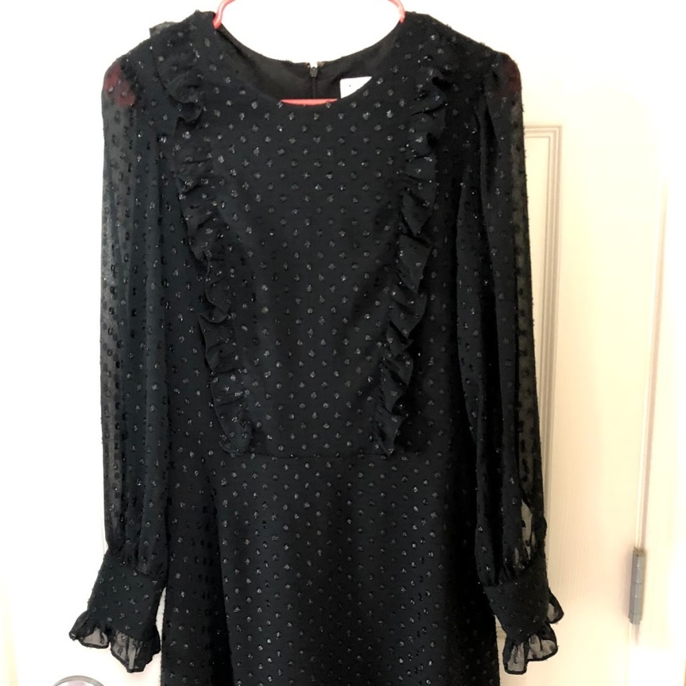 A New Day Long Sleeve Ruffle Dress